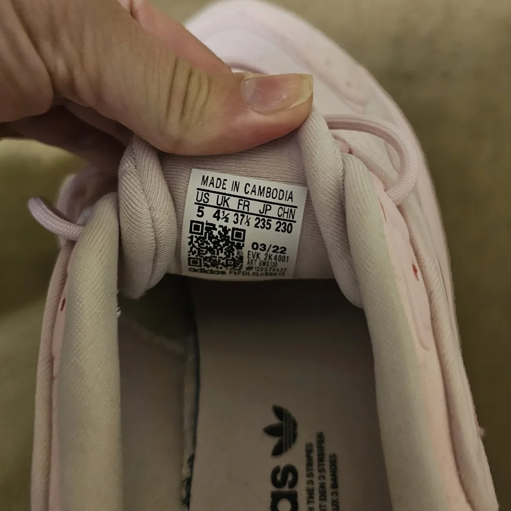 Women's Pink Adidas Sneakers